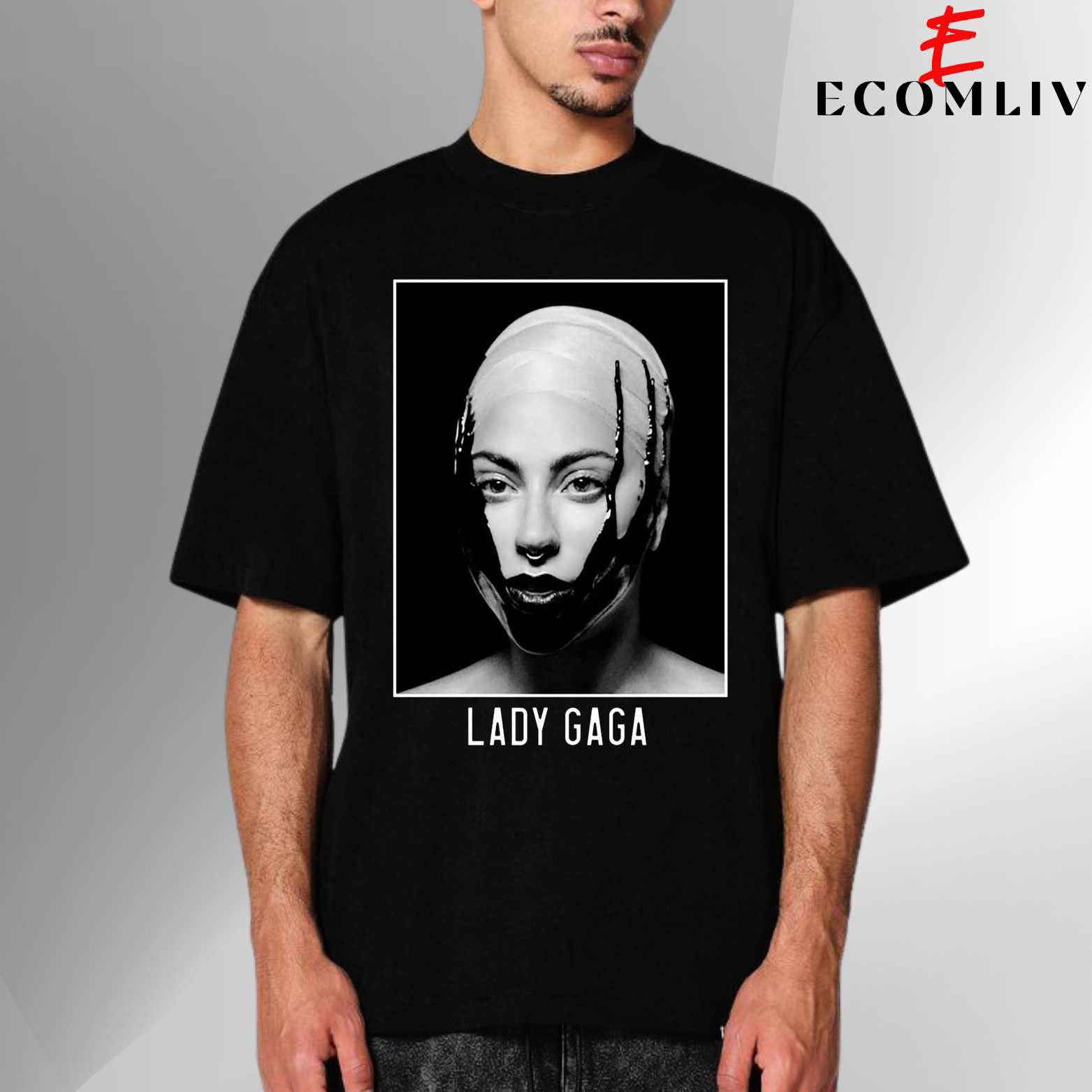 Lady Gaga Vintage Graphic Tee, Pop Diva Shirt, Music Streetwear